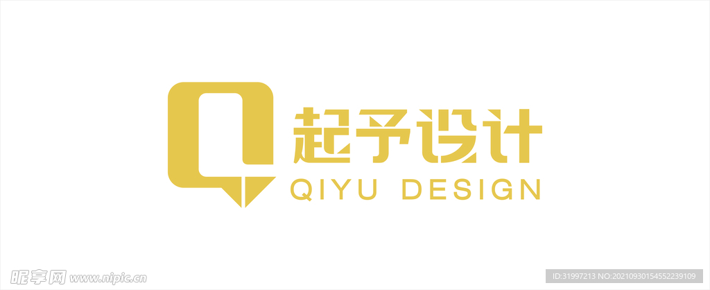 起予设计LOGO