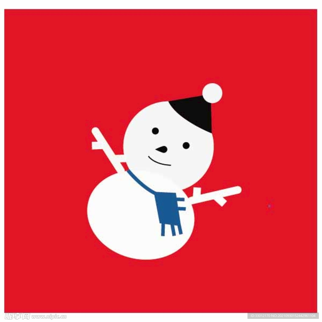 矢量雪人