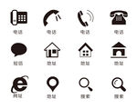 电话地址标志