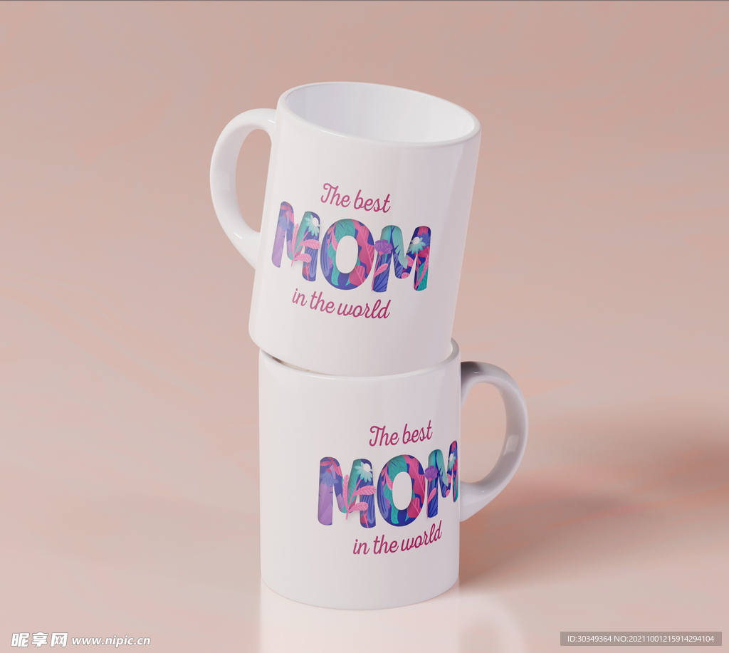 送给妈妈的礼品杯子