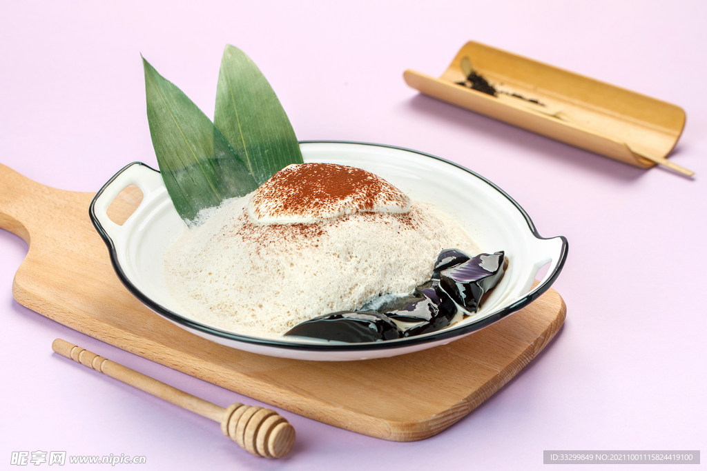 蓝莓冰淇淋