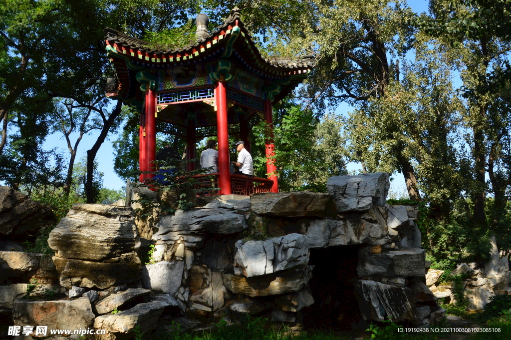 龙潭中湖风景