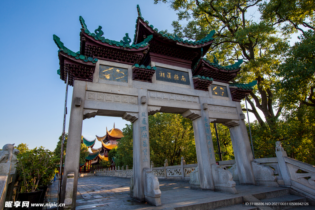 岳阳楼景区 南极潇湘