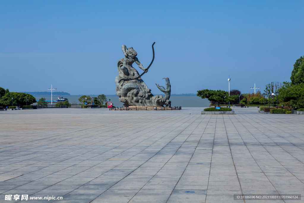 岳阳楼景区 巴陵广场