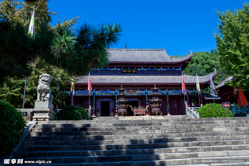 岳阳君山岛景区 洞庭庙