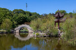 岳阳君山岛景区 秋月桥云梦亭