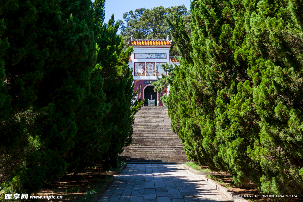 岳阳君山岛景区 湘妃祠