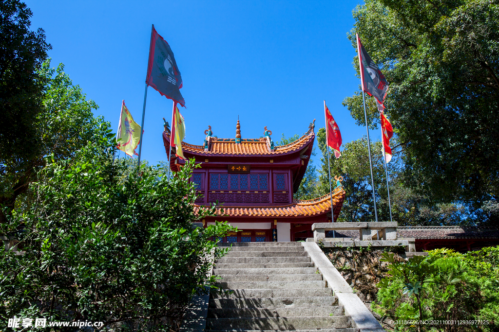 岳阳君山岛景区 朗吟亭