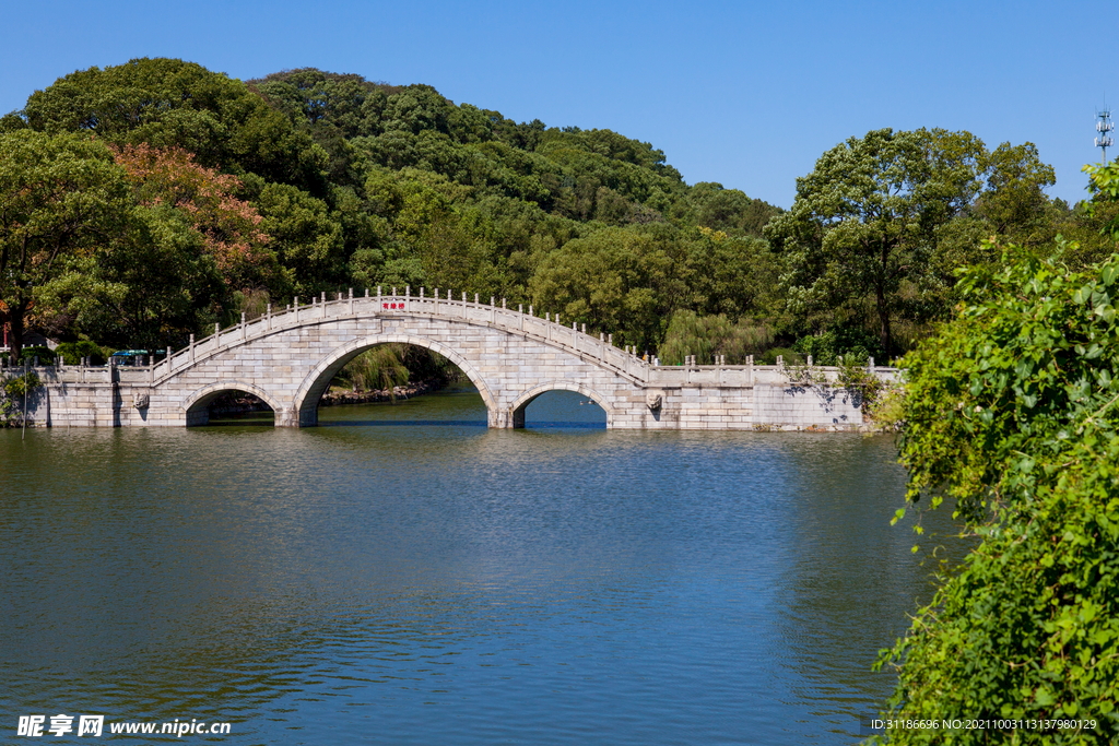 岳阳君山岛景区 同心湖