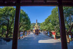 岳阳圣安寺景区 大佛像