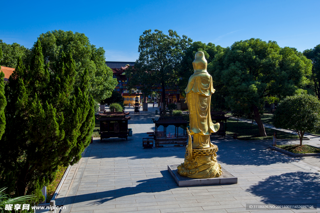 岳阳圣安寺景区