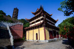岳阳圣安寺景区 岳阳塔