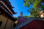 岳阳圣安寺景区 岳阳塔