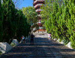 岳阳圣安寺景区 岳阳塔