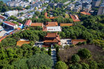 岳阳圣安寺景区 万佛宝塔远眺
