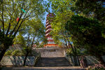 岳阳圣安寺景区 岳阳塔