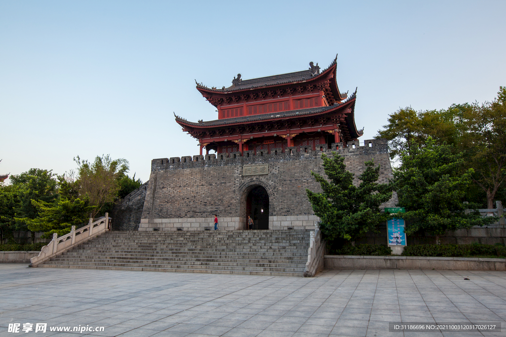 岳阳楼景区 巴陵广场