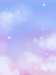 彩色梦幻天空 