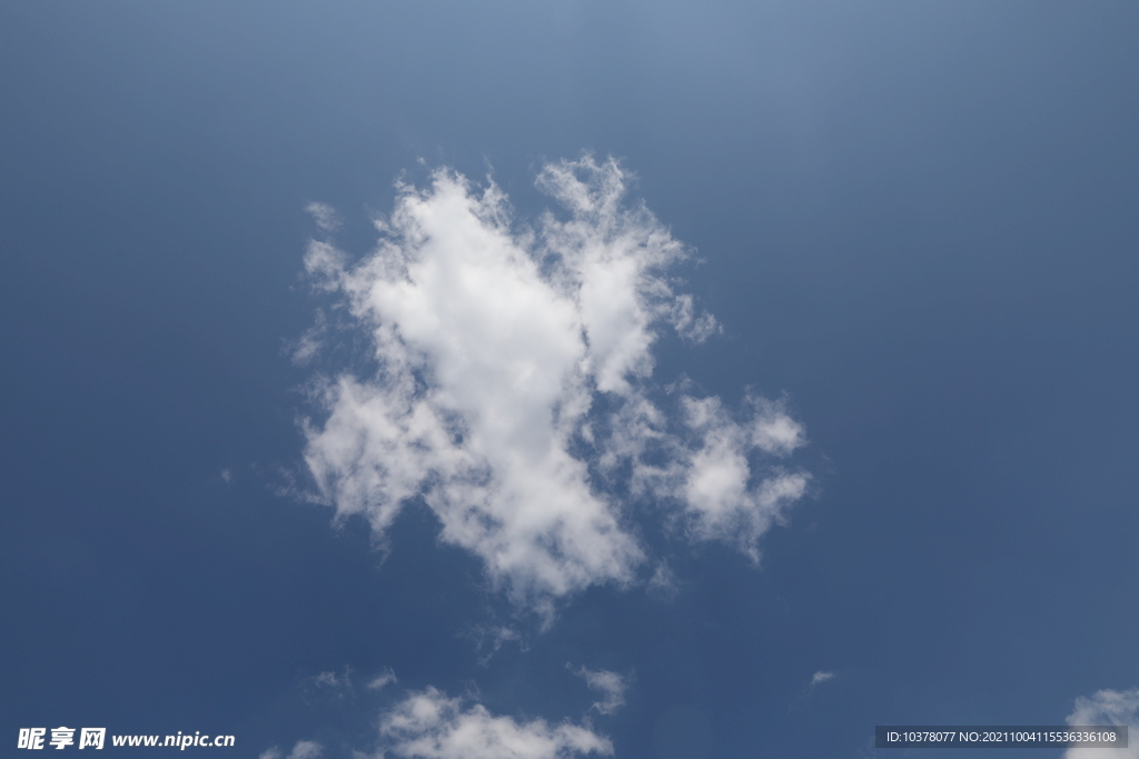 晴空  （蓝天白云）