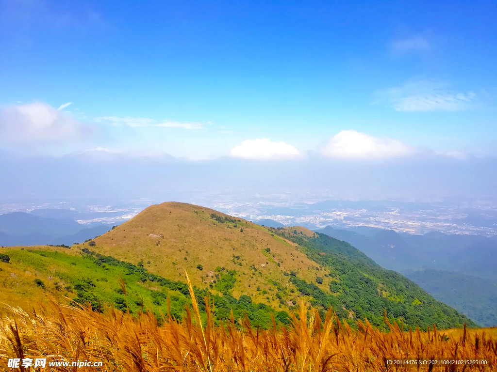 白云嶂山顶风景