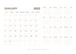 2022台历