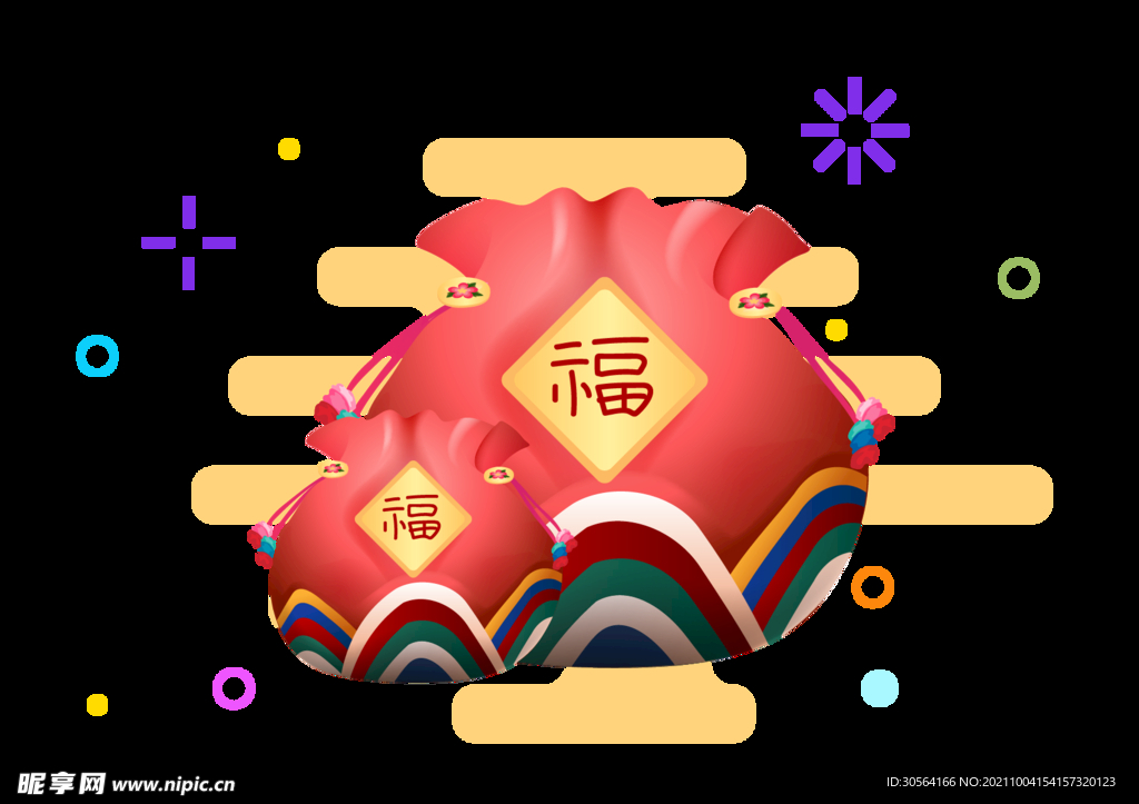 插画福袋