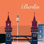 城市插画之德国柏林