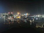 夜晚的渔港