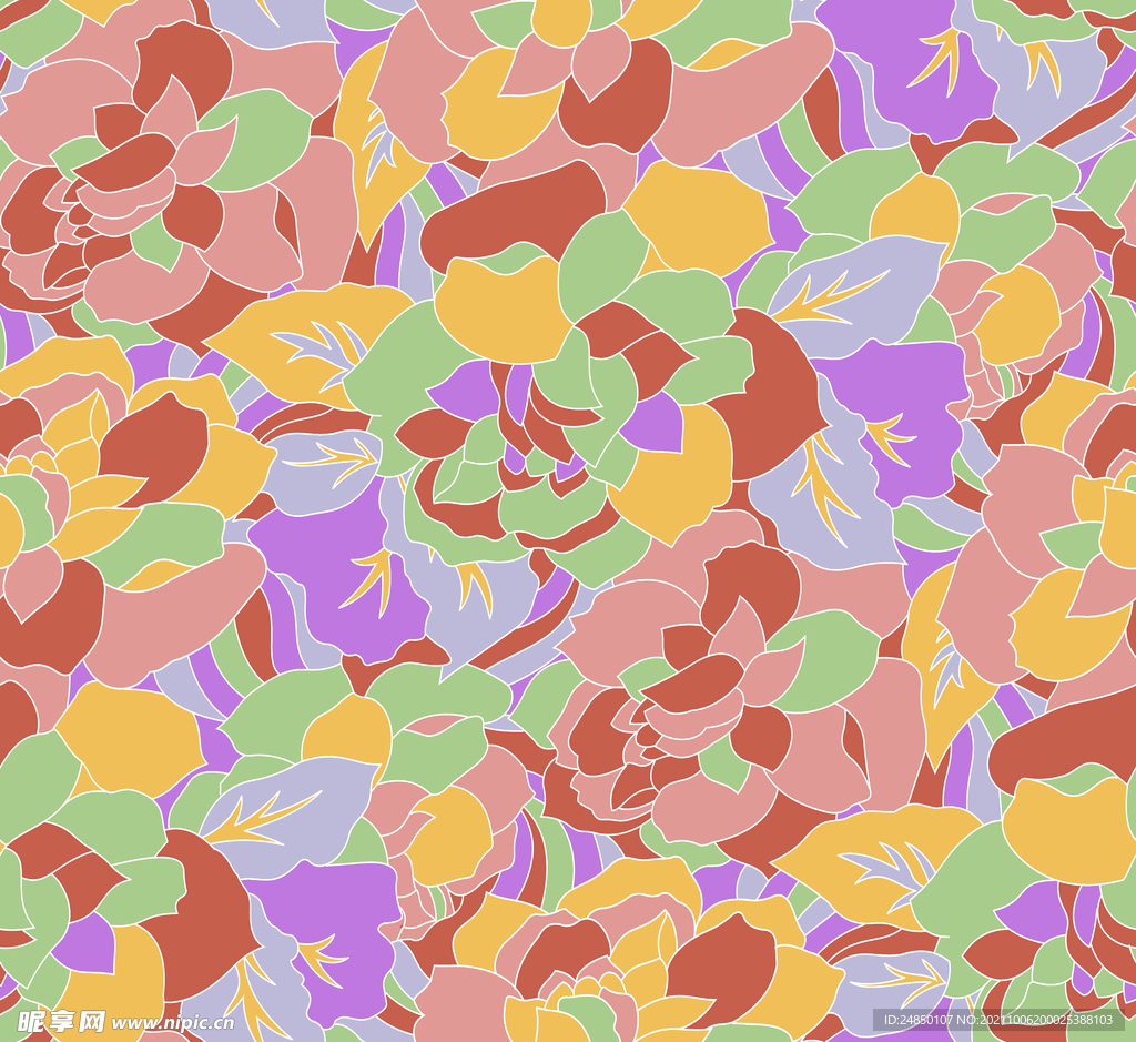 矢量花