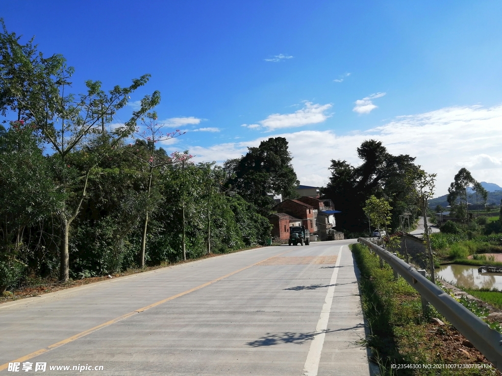 漂亮的乡村公路