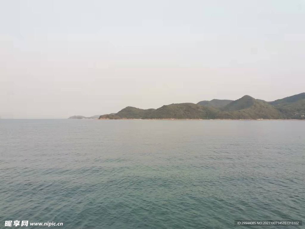 海边  