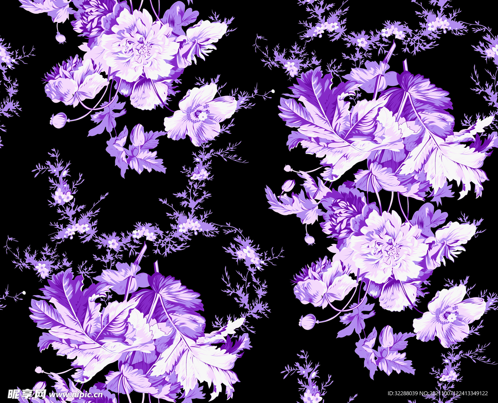 大叶紫花