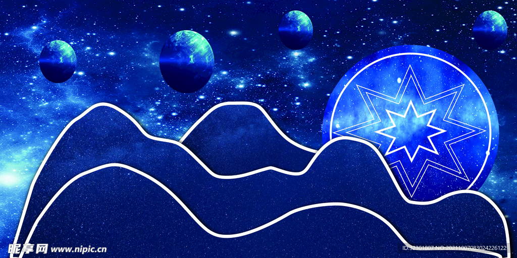星空背景 