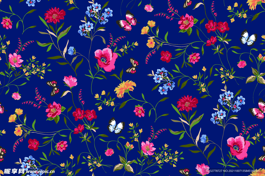 小碎花 