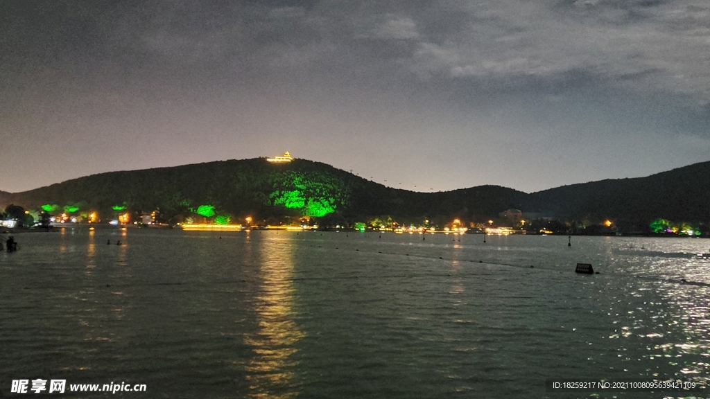 云龙湖夜景