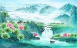 美丽的山水风景
