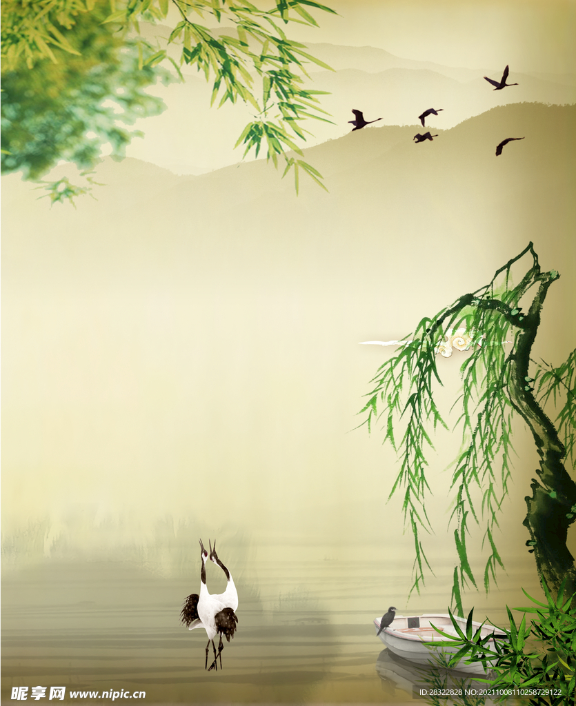 古风背景