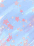  星星蓝色背景