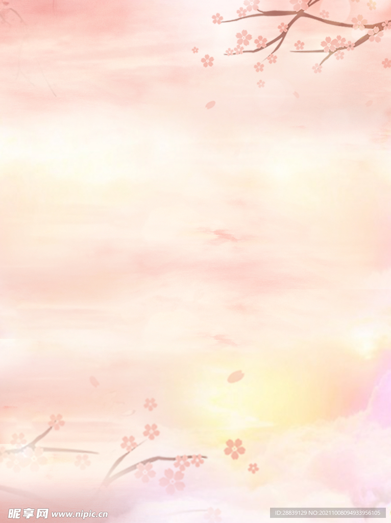 桃花背景