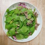 莴笋炒肉片