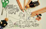 儿童绘画 