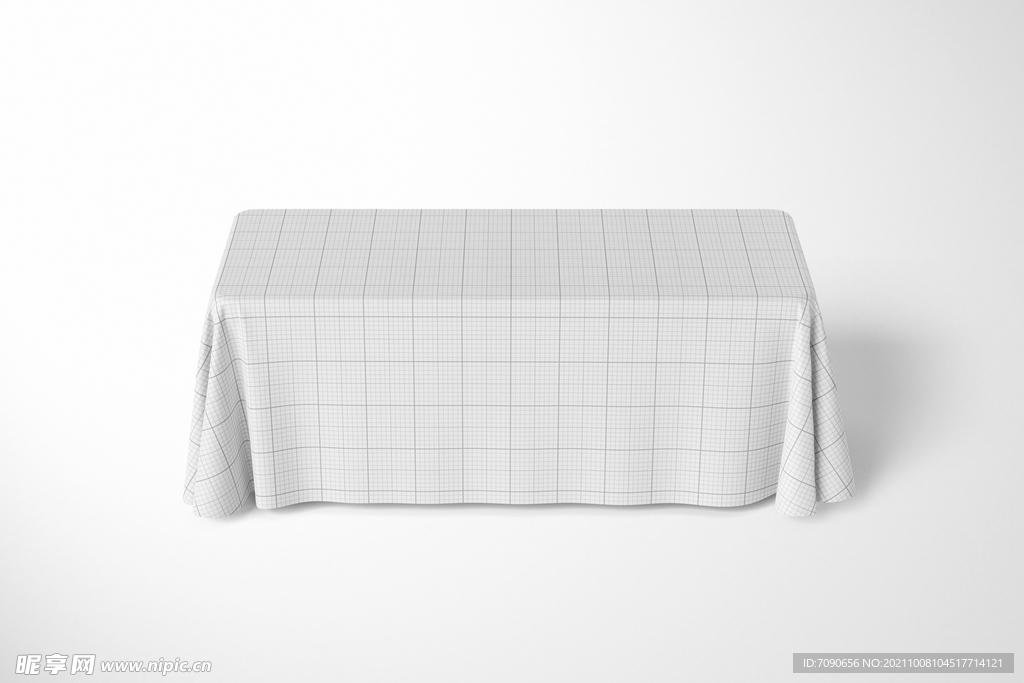 空白桌布样机设计   