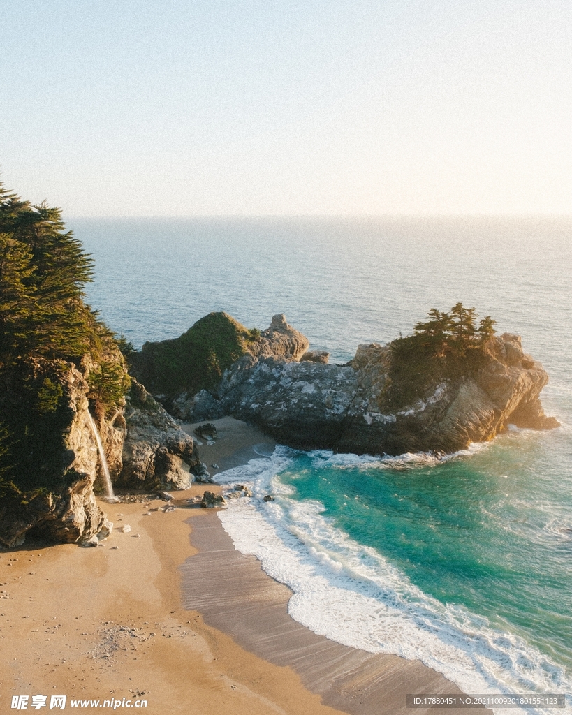 海边