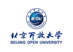 北京开放大学 校徽 LOGO