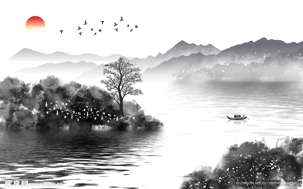 山水画 