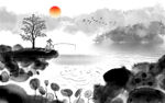 山水画 