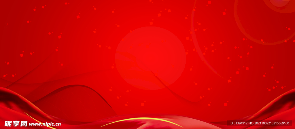 红色背景