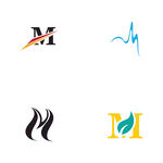 字母标 logo 标志M 