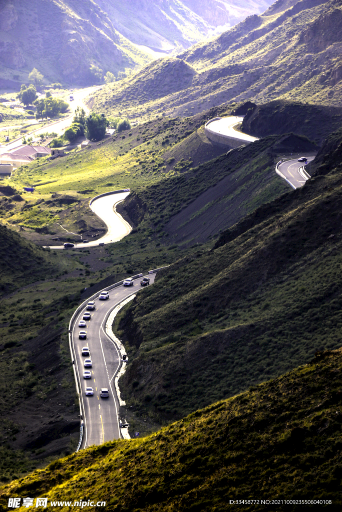 独库公路风景图片