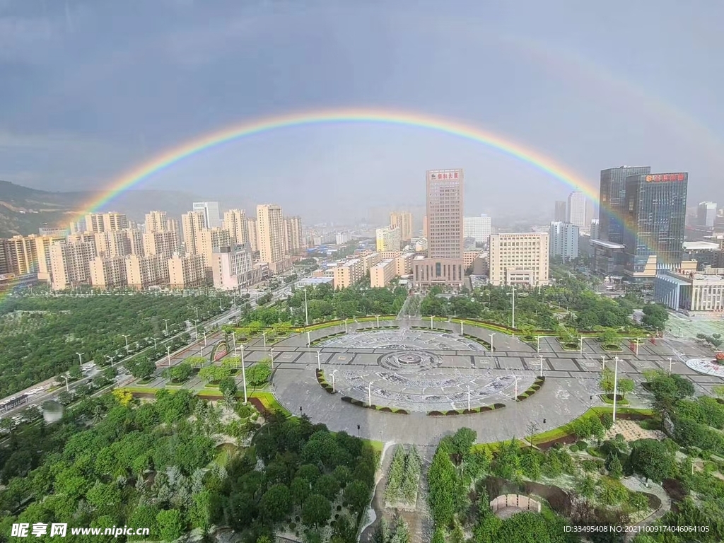 雨后彩虹